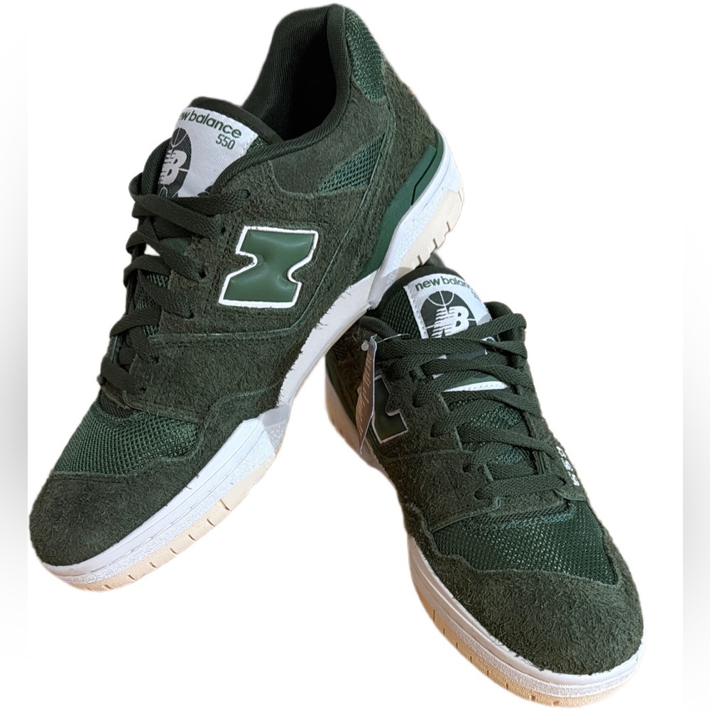 New Balance BB550 Suede Nori Pack Konbu Macademia Color Men’s size 10.5 *NEW*